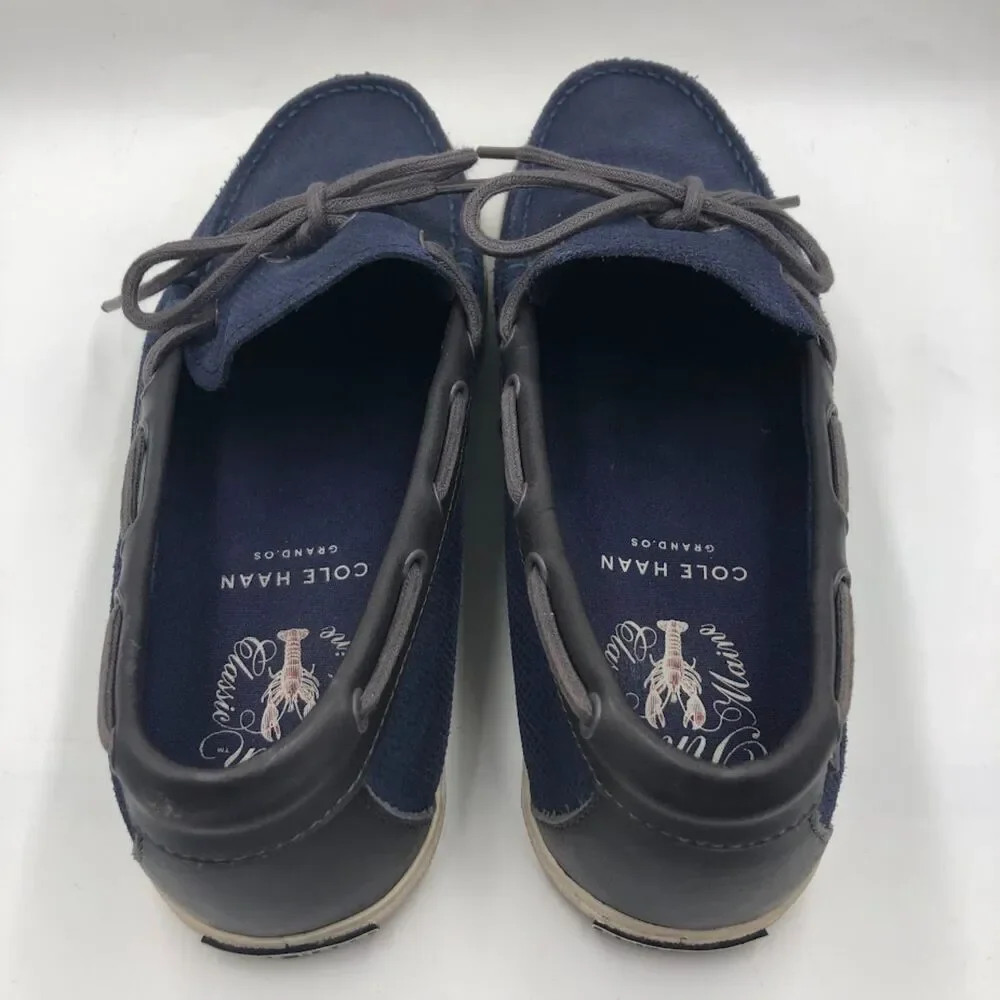 Cole Haan Men's Blue Loafers Slip On Shoes Pinch Maine Classic 10.5M Preppy